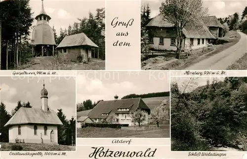 AK / Ansichtskarte Atdorf Gasthaus Hotzenhof Schloss Wieladingen Hornberg Atdorf