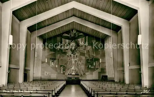 AK / Ansichtskarte Bad_Bocklet Neue Kirche Innenansicht Bad_Bocklet