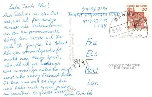 AK / Ansichtskarte Dahme_Ostseebad Seebruecke Haus des Kurgastes Campingplatz Dahme_Ostseebad