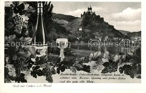 AK / Ansichtskarte Cochem_Mosel  Cochem Mosel