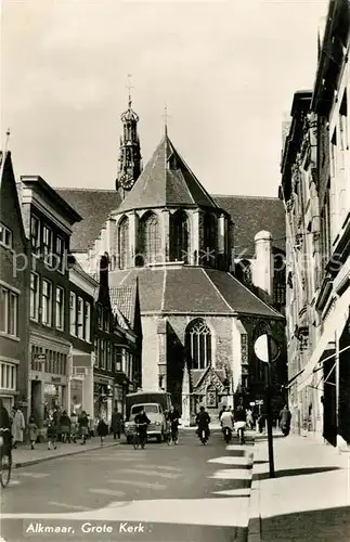 AK / Ansichtskarte Alkmaar Grote Kerk Alkmaar