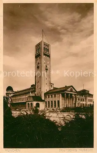 AK / Ansichtskarte Muenchen Deutsches Museum Muenchen