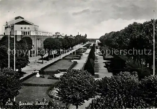 AK / Ansichtskarte Lodi_Lombardia Giardini Pubblici Lodi Lombardia
