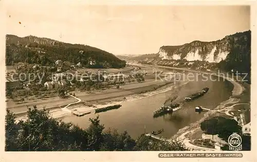 AK / Ansichtskarte Foto_Hahn_Nr. 2951 Ober Rathen Bastei Waende Foto_Hahn_Nr.