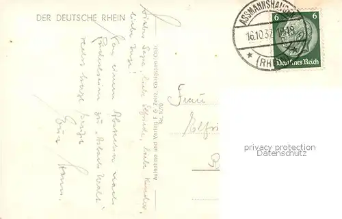 AK / Ansichtskarte Foto_Zeitz_F.G._Nr. 1090 Ruedesheim Nationaldenkmal Foto_Zeitz_F.G._Nr.