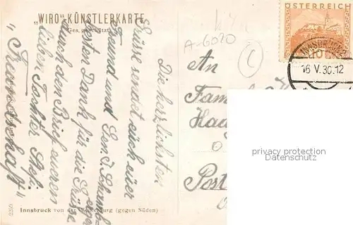 AK / Ansichtskarte Verlag_WIRO_Wiedemann_Nr. 2259 Innsbruck  Verlag_WIRO_Wiedemann_Nr.