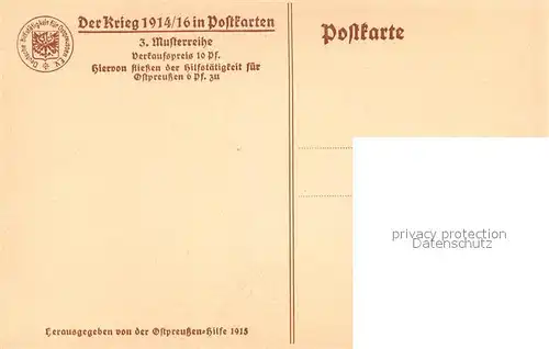 AK / Ansichtskarte Zeppelin_Graf Kuenstlerkarte Karl Bauer Ostpreussenhilfe 1915 Zeppelin Graf