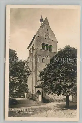 AK / Ansichtskarte Mittelzell Muenster Kirche Mittelzell