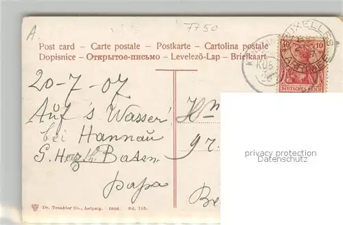 AK / Ansichtskarte Insel_Mainau Hafen Boot Schloss Insel Mainau