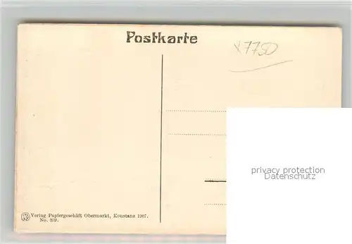 AK / Ansichtskarte Konstanz_Bodensee Obermarkt Historisches Gebaeude Gasthof Barbarossa Wessenbergstrasse Konstanz_Bodensee