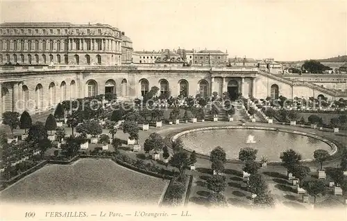 AK / Ansichtskarte Versailles_Yvelines Le Parc L Orangerie Versailles_Yvelines