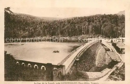 AK / Ansichtskarte Guebwiller_Elsass Le Lac de la Lauch Guebwiller_Elsass