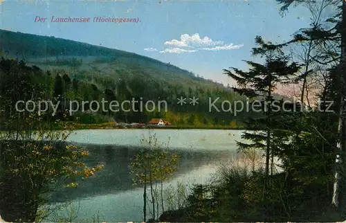 AK / Ansichtskarte Lauchensee_Elsass Seepanorama Lauchensee Elsass