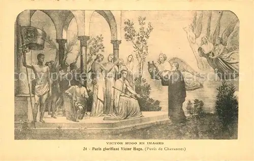 AK / Ansichtskarte Paris Victor Hugo en Images Paris