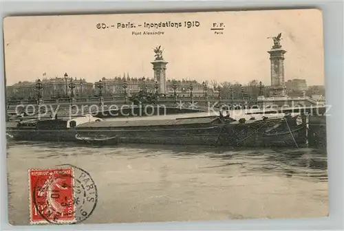 AK / Ansichtskarte Paris Pont Alexandre Paris