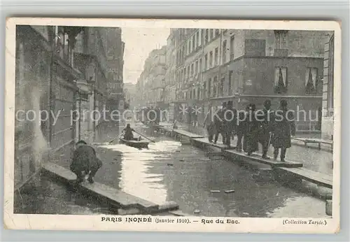 AK / Ansichtskarte Paris Rue du Bac Paris