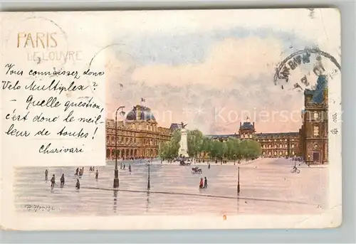 AK / Ansichtskarte Paris Le Louvre Paris