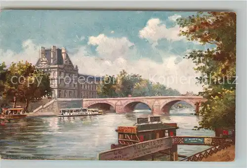 AK / Ansichtskarte Paris Le Pont Royal Paris