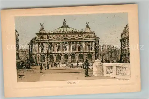 AK / Ansichtskarte Paris Opera Paris
