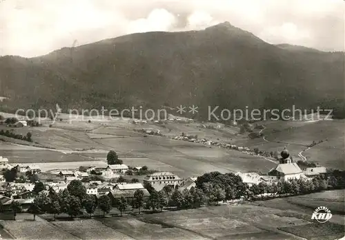 AK / Ansichtskarte Lam_Oberpfalz Fliegeraufnahme mit Osser Lam_Oberpfalz