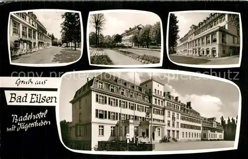 AK / Ansichtskarte Bad_Eilsen Badehotel Jaegerstuben Bad_Eilsen
