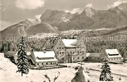 AK / Ansichtskarte Klais Erholungsheim Schloss Kranzbach Klais