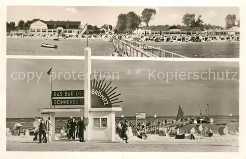 AK / Ansichtskarte Groemitz_Ostseebad Strandhalle Groemitz_Ostseebad