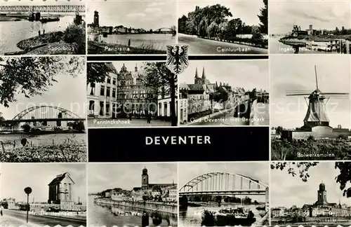 AK / Ansichtskarte Deventer Bolwerksmolen Penninckshoek Welle Deventer