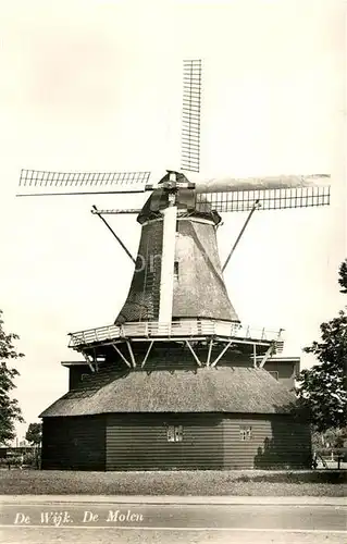 AK / Ansichtskarte Wijk_aan_Zee Molen Wijk_aan_Zee