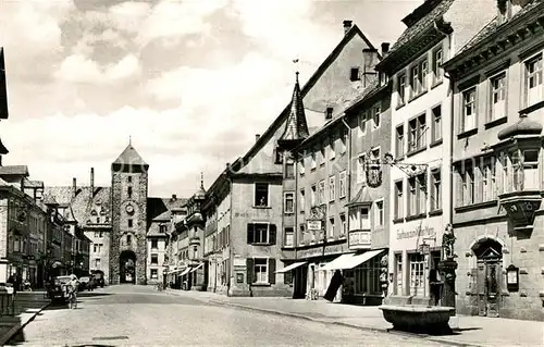 AK / Ansichtskarte Villingen Schwenningen Obere Strasse Villingen Schwenningen