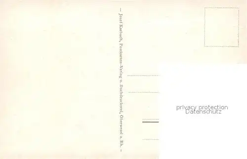 AK / Ansichtskarte Oberwesel_Rhein  Oberwesel Rhein