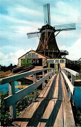 AK / Ansichtskarte Leiden Houtzaagimolen Leiden