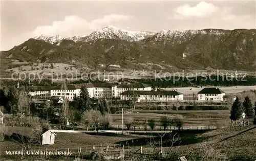 AK / Ansichtskarte Murnau_Staffelsee Unfallkrankenhaus Murnau_Staffelsee