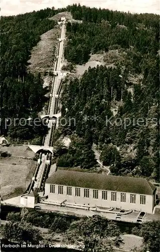 AK / Ansichtskarte Forbach_Baden Schwarzenbach Talsperre  Forbach_Baden