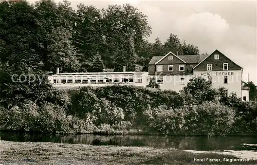 AK / Ansichtskarte Au_Siegkreis Hotel Fischer  Au_Siegkreis