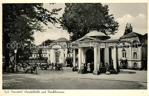 AK / Ansichtskarte Bad_Nenndorf Wandelhalle Trinkbrunnen Bad_Nenndorf