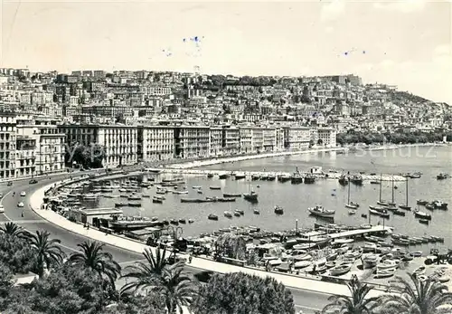 AK / Ansichtskarte Napoli_Neapel Via Caracciolo Mergellina Napoli Neapel