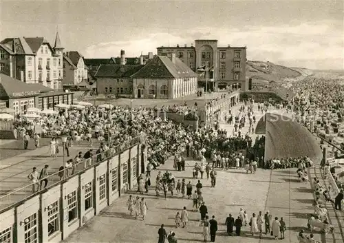 AK / Ansichtskarte Westerland_Sylt Promenade Westerland_Sylt