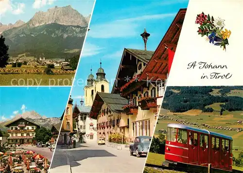 AK / Ansichtskarte St_Johann_Tirol Zahnradbahn  St_Johann_Tirol