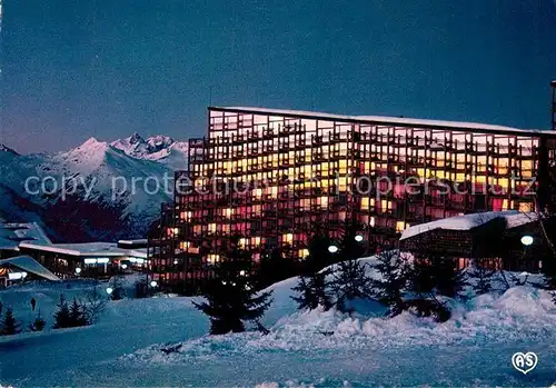 AK / Ansichtskarte Les_Arcs_Savoie Station crepuscule Les_Arcs_Savoie