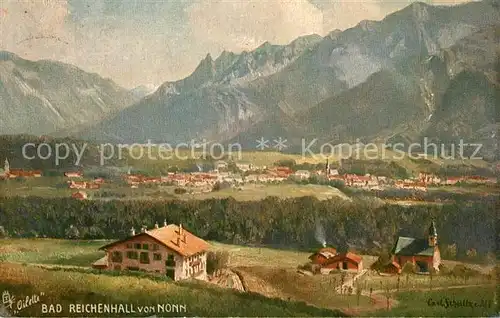 AK / Ansichtskarte Verlag_Tucks_Oilette_Nr. 712 Bad Reichenhall von Nonn Carl Schultze  Verlag_Tucks_Oilette_Nr.