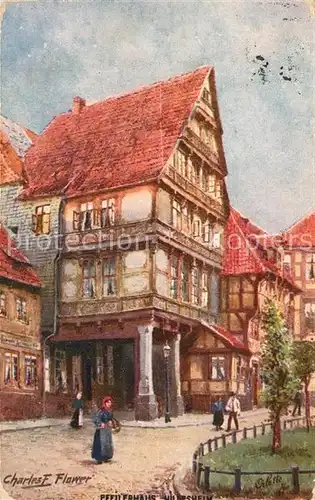 AK / Ansichtskarte Verlag_Tucks_Oilette_Nr. 632 Hildesheim Pfeilerhaus Charles E. Flower  Verlag_Tucks_Oilette_Nr.