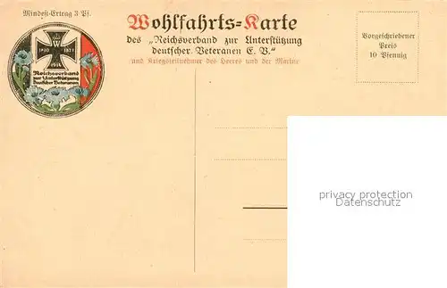 AK / Ansichtskarte Politiker Theobald von Bethmann Hollweg Wohlfahrtskarte  Politiker