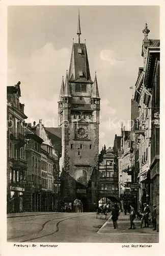 AK / Ansichtskarte Foto_Kellner_Rolf_Nr. 1835 Freiburg im Breisgau Martinstor  Foto_Kellner_Rolf_Nr.