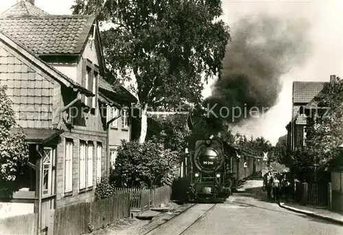 AK / Ansichtskarte Lokomotive 99 246 Wernigerode Harzquerbahn  Lokomotive