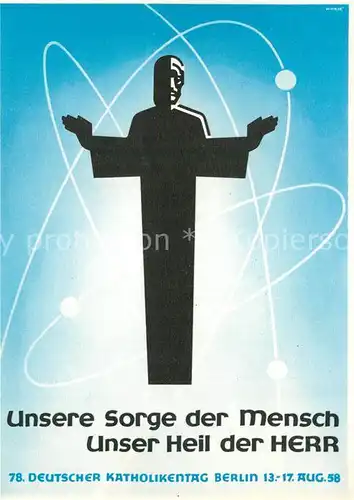 AK / Ansichtskarte Religion 78. Deutscher Katholikentag Berlin  Religion