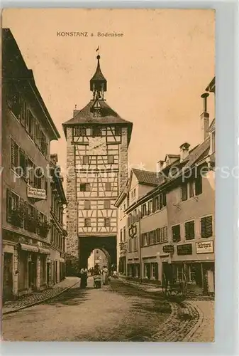 AK / Ansichtskarte Konstanz_Bodensee Schnetztor Konstanz_Bodensee
