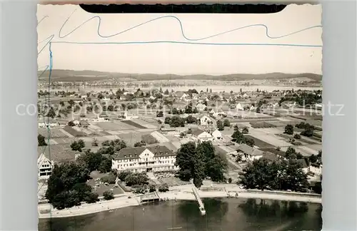 AK / Ansichtskarte Insel_Reichenau Fliegeraufnahme Insel Reichenau