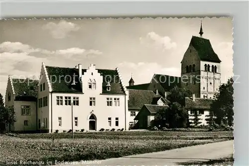 AK / Ansichtskarte Mittelzell Muenster Kirche Mittelzell