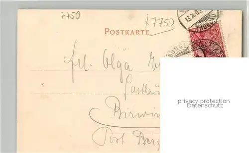 AK / Ansichtskarte Konstanz_Bodensee Postgebaeude Bahnhofsgebaeude Konstanz_Bodensee